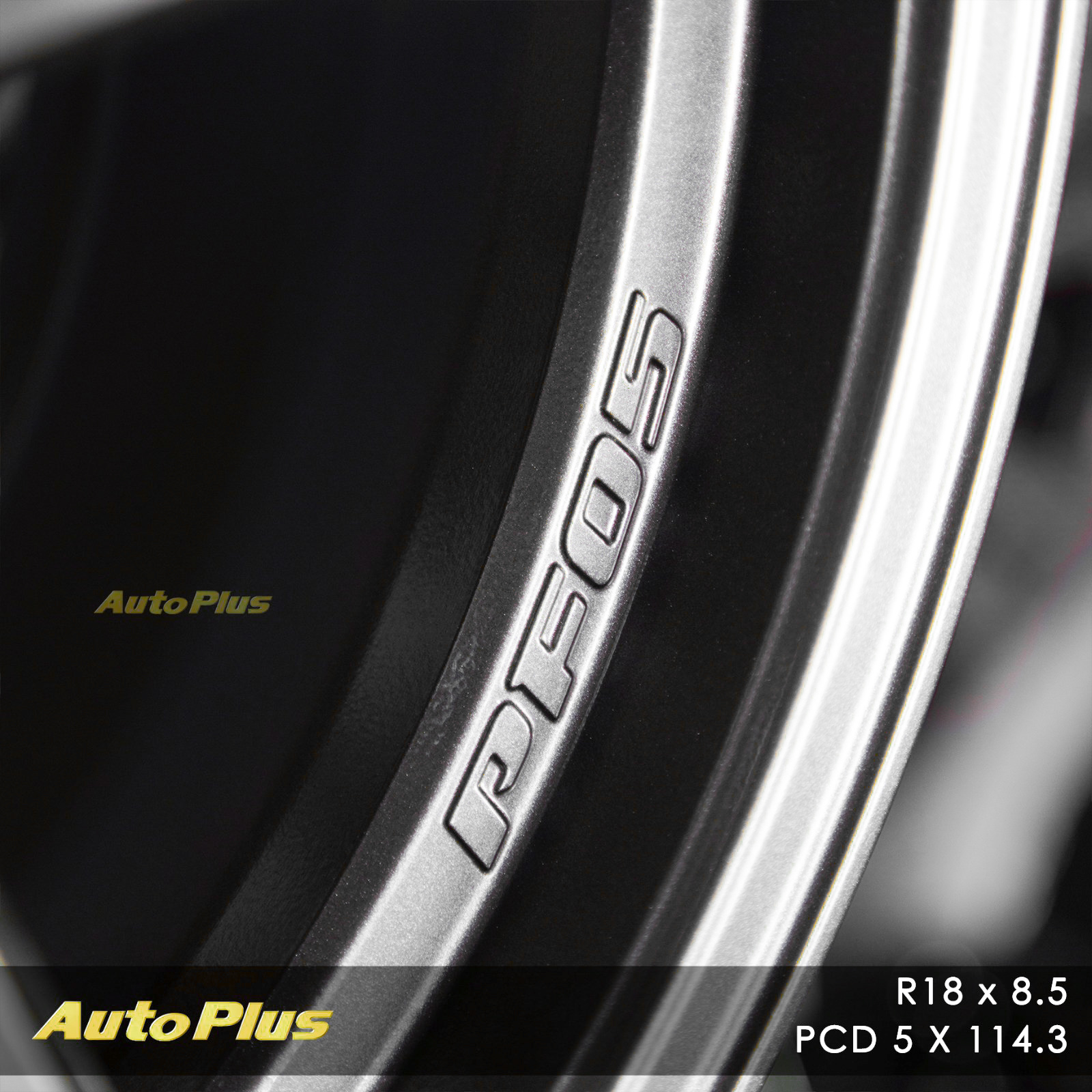 VELG ENKEI PF05 JAPAN RING 18 PCD 5×114,3 Dark Silver VELG ENKEI JAPAN PF05 RING 18 DARK SILVER (3)