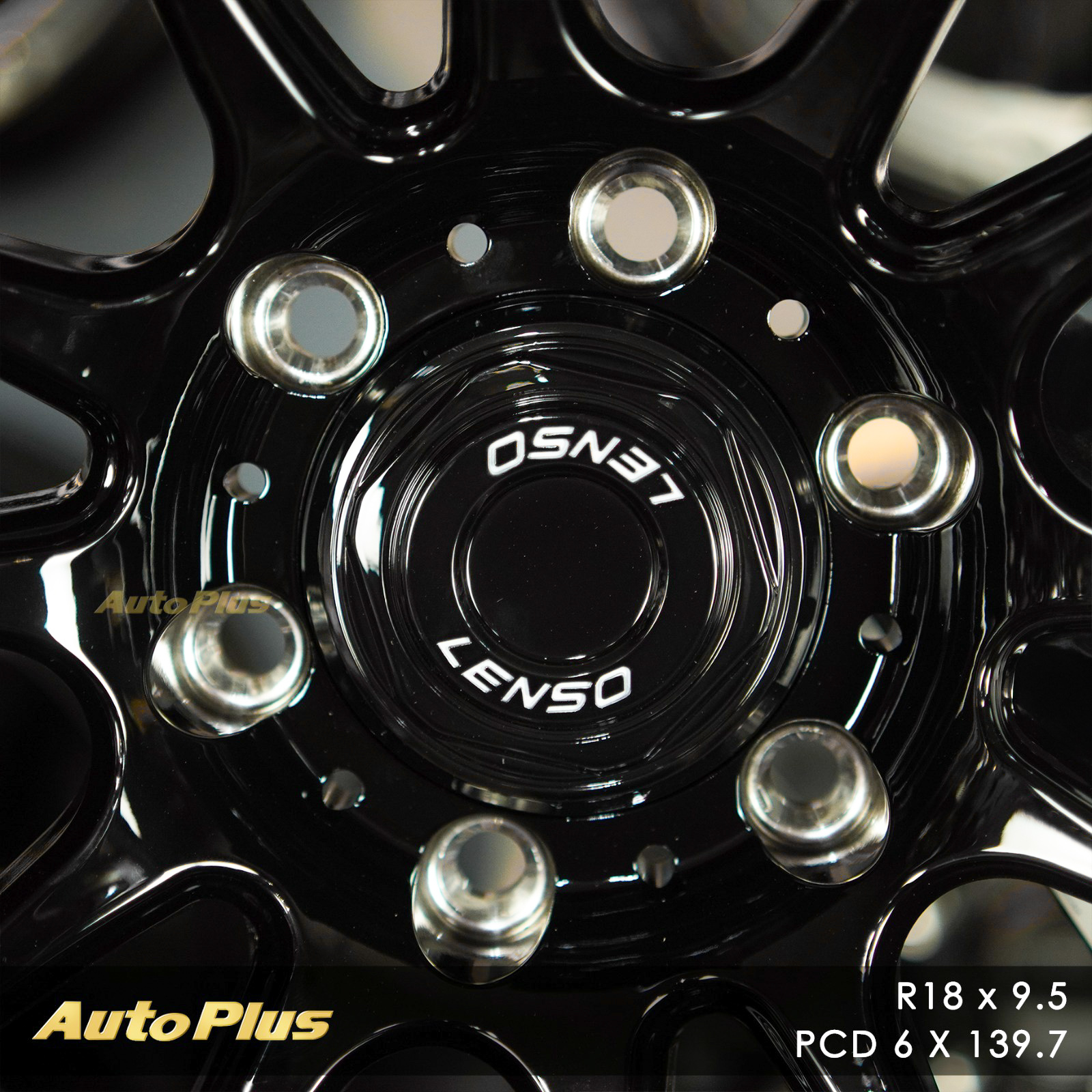 VELG LENSO TDS / PD SS / PROJECT D SPEC S RING 18 PCD 6×139,7 Black VELG LENSO TDS PROJECT D SPEC S RING 18 BLACK (5)