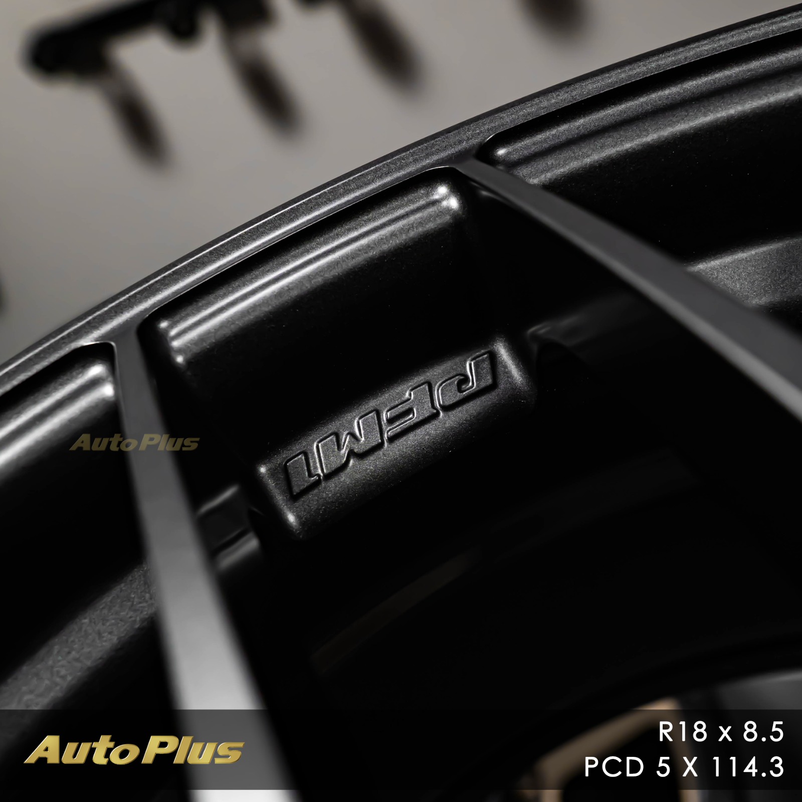 VELG ENKEI PFM1 JAPAN RING 18 PCD 5×114,3 Matte Dark Gunmetal VELG ENKEI JAPAN PFM1 RING 18 MATTE DARK GUNMETAL (7)