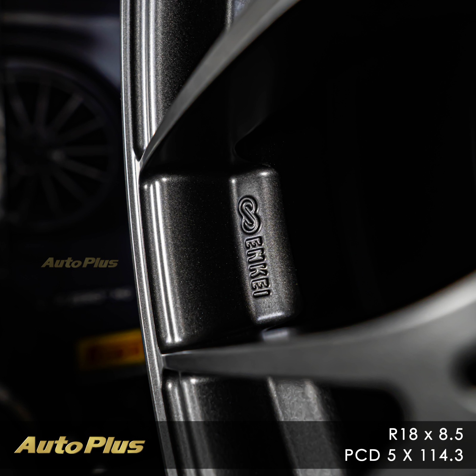 VELG ENKEI PFM1 JAPAN RING 18 PCD 5×114,3 Matte Dark Gunmetal VELG ENKEI JAPAN PFM1 RING 18 MATTE DARK GUNMETAL (8)