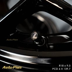 VELG LENSO JAGER VAMOS 6 RING 18 BLACK GLOSSY (2)