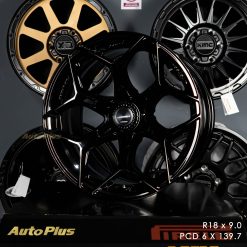 VELG LENSO JAGER VAMOS 6 RING 18 BLACK GLOSSY (4)