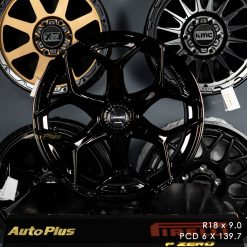 VELG LENSO JAGER VAMOS 6 RING 18 BLACK GLOSSY (5)