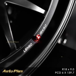 VELG LENSO VENOM 6 RING 18 SATIN BLACK (2)