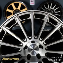 VELG NICHE AMALFI RING 20 ANTHRACITE BRUSH TINT CLEAR (1)