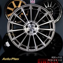 VELG NICHE AMALFI RING 20 ANTHRACITE BRUSH TINT CLEAR (2)