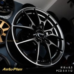VELG RAYS VOLK RACING G025 JAPAN RING 18 MATTE GUNBLACK (4)