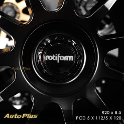 VELG ROTIFORM DTM RING 20 MATTE BLACK (3)