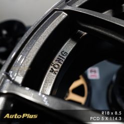VELG KONIG AMPLIFORM RING 18 DARK METALLIC GRAPHITE (10)