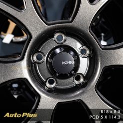 VELG KONIG AMPLIFORM RING 18 DARK METALLIC GRAPHITE (11)