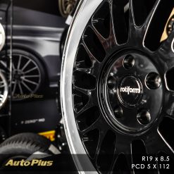 VELG ROTIFORM SCP RING 19 GLOSS BLACK DIAMOND CUT LIP (2)