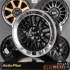 VELG ROTIFORM SCP RING 19 GLOSS BLACK DIAMOND CUT LIP (6)